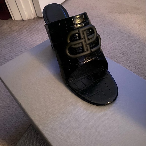Black Balenciaga wedge heel size 38 - Picture 2 of 3